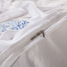 Load image into Gallery viewer, Embroidered Duvet Cover Bedding Set. Soft Egyptian Cotton. Queen, King and Super King Size 4/6/10Pcs