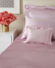 Load image into Gallery viewer, Classic Silk Boudoir Sham and Neckroll by Kumi KooKoon