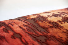 Load image into Gallery viewer, Brushstroke Paprika Velvet Pillow