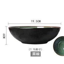 Load image into Gallery viewer, Jade Green Porcelain Dinnerware