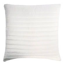Load image into Gallery viewer, Channel White Velvet Euro Sham (CASE ONLY)