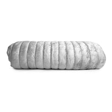 Load image into Gallery viewer, Channel Gray Queen Velvet Quilt
