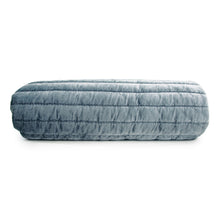Load image into Gallery viewer, Channel Mineral Queen Velvet Quilt