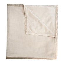 Load image into Gallery viewer, Chunky Weave Biscotti Cotton Queen Coverlet