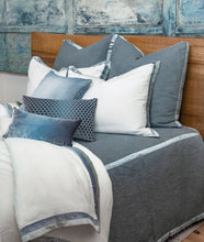 Load image into Gallery viewer, Chunky Weave Mineral Cotton Queen Coverlet