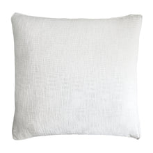 Load image into Gallery viewer, Chunky Weave White Cotton Euro Sham (CASE ONLY)