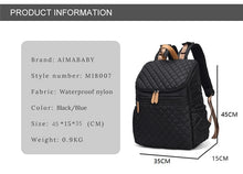 Load image into Gallery viewer, Stylist maternity travel back pack