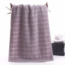 Load image into Gallery viewer, Plaid 100% Cotton Kitchen Hair Hand Hotel Beach Spa Bath Face Towel