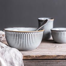 Load image into Gallery viewer, Luxury Ceramic Tableware -  Water Cup Salad Bowl Noodle Rice Bowl Dinner Plate