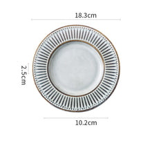 Load image into Gallery viewer, Luxury Ceramic Tableware -  Water Cup Salad Bowl Noodle Rice Bowl Dinner Plate