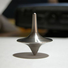 Load image into Gallery viewer, Metal Gyro Great Accurate Silver Spinning Top Hot Movie Totem Print Spinning Top apda7a08