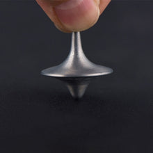 Load image into Gallery viewer, Metal Gyro Great Accurate Silver Spinning Top Hot Movie Totem Print Spinning Top apda7a08