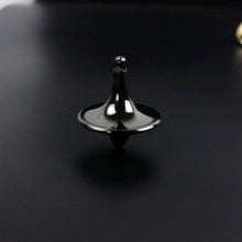 Load image into Gallery viewer, Metal Gyro Great Accurate Silver Spinning Top Hot Movie Totem Print Spinning Top apda7a08