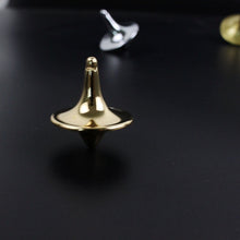 Load image into Gallery viewer, Metal Gyro Great Accurate Silver Spinning Top Hot Movie Totem Print Spinning Top apda7a08