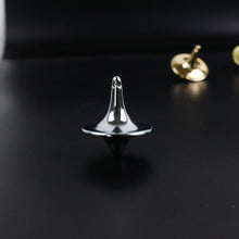 Load image into Gallery viewer, Metal Gyro Great Accurate Silver Spinning Top Hot Movie Totem Print Spinning Top apda7a08