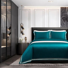 Load image into Gallery viewer, Luxury 4pcs set-  Duvet Cover, Bed Sheet, 2 Pillowcases 600TC Egyptian Cotton