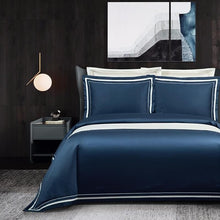 Load image into Gallery viewer, Luxury 4pcs set-  Duvet Cover, Bed Sheet, 2 Pillowcases 600TC Egyptian Cotton