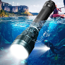 Load image into Gallery viewer, Professional Waterproof Underwater Diving Light