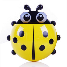 Load image into Gallery viewer, Ladybug Animal Insect Toothbrush Holder For Kids and Adults