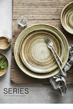 Load image into Gallery viewer, Japanese Style Retro Ceramic Dinnerware