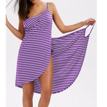 Load image into Gallery viewer, Women Plus Size Pareo Beach Cover Up Wrap Dress Bikini Bathing Suit Femme Robe De Plage Beachwear Femme Tunic Kaftan