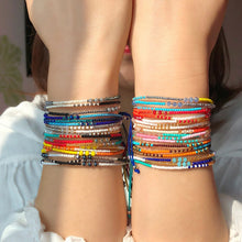 Load image into Gallery viewer, Handmade Bohemian Friendship Bracelet Ethnic Colorful Seed Bead Charm Bracelet For Women Beach Party Gift