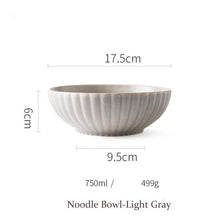 Load image into Gallery viewer, Nordic Style Ceramic Tableware