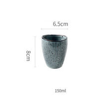 Load image into Gallery viewer, Handmade Ceramic Milk Cup Coffee Mug and Saucer