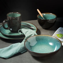 Load image into Gallery viewer, Jade Green Porcelain Dinnerware