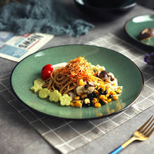 Load image into Gallery viewer, Jade Green Porcelain Dinnerware