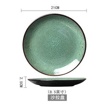 Load image into Gallery viewer, Jade Green Porcelain Dinnerware