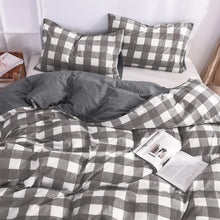 Load image into Gallery viewer, Pure Cotton King and Queen Duvet Cover Set