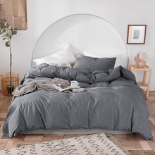 Load image into Gallery viewer, Pure Cotton King and Queen Duvet Cover Set