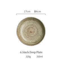 Load image into Gallery viewer, Japanese Style Retro Ceramic Dinnerware