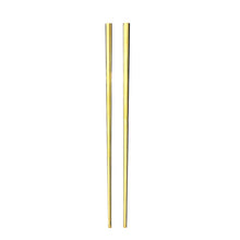 Load image into Gallery viewer, Gold Color Stainless Steel Dinnerware Cutlery Set. Forks Spoons Knives Chopstick