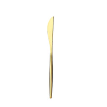 Load image into Gallery viewer, Gold Color Stainless Steel Dinnerware Cutlery Set. Forks Spoons Knives Chopstick
