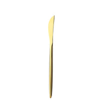 Load image into Gallery viewer, Gold Color Stainless Steel Dinnerware Cutlery Set. Forks Spoons Knives Chopstick