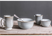 Load image into Gallery viewer, Luxury Ceramic Tableware -  Water Cup Salad Bowl Noodle Rice Bowl Dinner Plate
