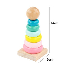 Load image into Gallery viewer, Kids Montessori Wooden Block Learning Toys