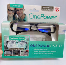 Load image into Gallery viewer, One Power Reading Glasses. Auto Adjusting Bifocal Presbyopia Glasses Resin Glasses Magnifier Eyeglasses High Quality Women Men