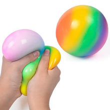 Load image into Gallery viewer, Colorful Vent Ball Press Decompression Toy Relieve Anti Stress Balls Hand Squeeze Fidget Toy For Child Kids Antistress gifts