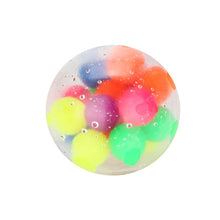 Load image into Gallery viewer, Colorful Vent Ball Press Decompression Toy Relieve Anti Stress Balls Hand Squeeze Fidget Toy For Child Kids Antistress gifts