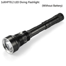 Load image into Gallery viewer, New 6000 Lumen XHP70.2 LED Yellow/White Light Diving Flashlight Professional Underwater 150M Waterproof Torch Outdoor Dive Lamp