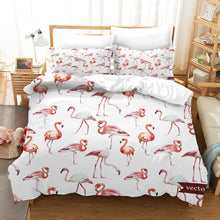 Load image into Gallery viewer, Fun Animal Pattern 3D Printed Cotton Bedding Set