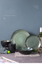 Load image into Gallery viewer, Jade Green Porcelain Dinnerware
