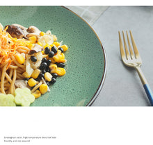 Load image into Gallery viewer, Jade Green Porcelain Dinnerware