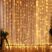 Load image into Gallery viewer, Christmas/Holiday/New Year Lights Curtain Ornaments