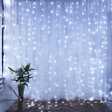 Load image into Gallery viewer, Christmas/Holiday/New Year Lights Curtain Ornaments