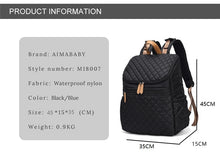 Load image into Gallery viewer, Stylist maternity travel back pack
