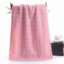 Load image into Gallery viewer, Plaid 100% Cotton Kitchen Hair Hand Hotel Beach Spa Bath Face Towel

